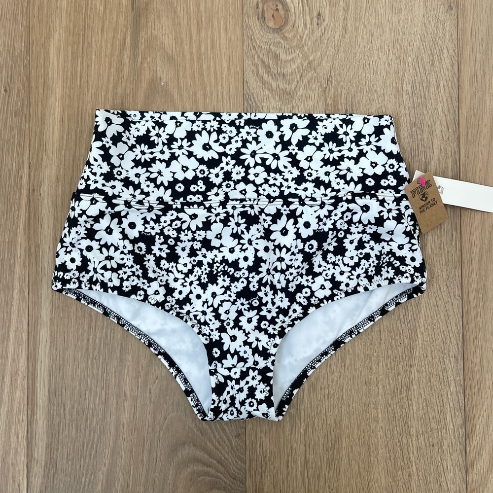 VS Pink high-waisted bikini bottom